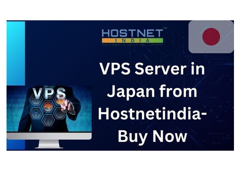 VPS Server in Japan from Hostnetindia- Buy Now