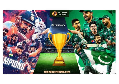 IND vs PAK Champions Trophy  – Play Smart with IPL Cricket ID