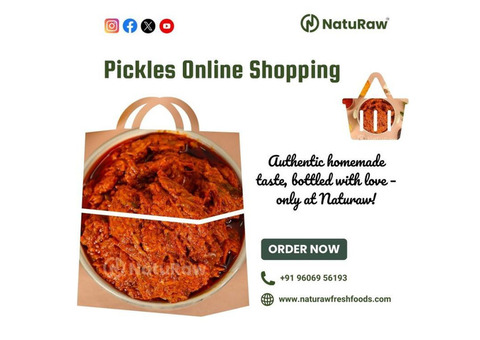 Pickles Online Shopping | +91 96069 56193 | NatuRaw