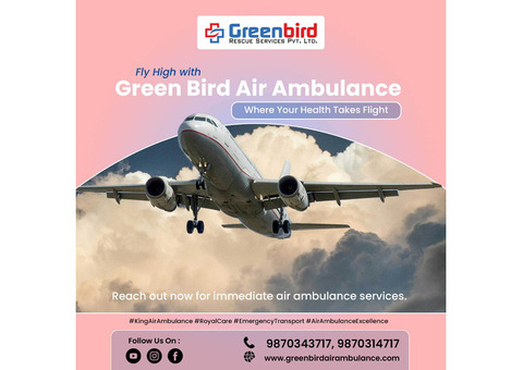 Greenbird Air and Train Ambulance in Varanasi