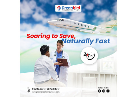 Greenbird Air and Train Ambulance in Raipur