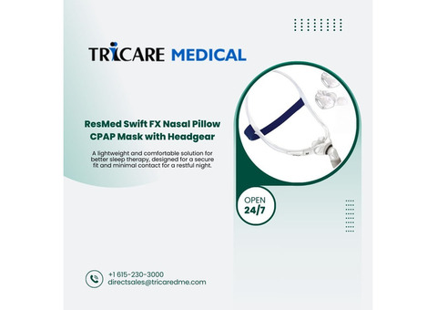 ResMed Swift FX Nasal Pillow CPAP Mask with Headgear