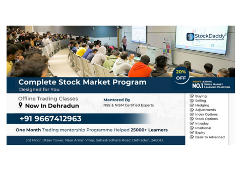 Join Stock Market Courses in Dehradun