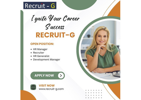 Ignite Your Career Success with Recruit-G