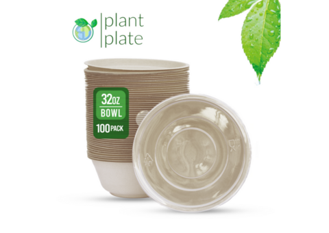 Buy 32 oz Bowl Durable, Eco-Friendly Compostable