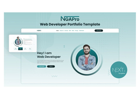 The Ultimate Next.js Portfolio Template for Web Developers