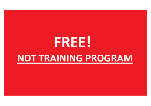 NDT Training Program: Get Certified & Train for FREE!