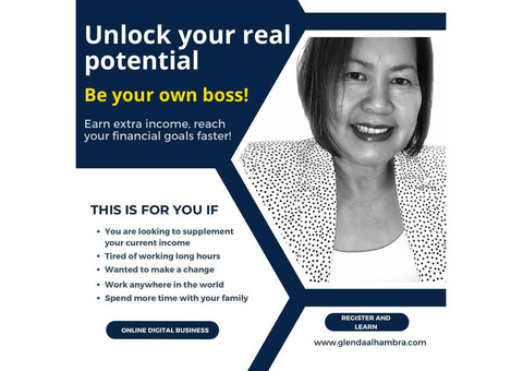 Start your online digital business!  Be your own boss