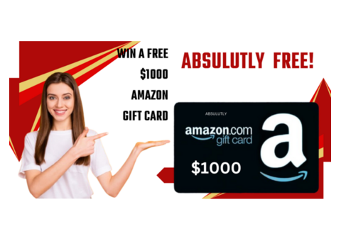 Win $1000 Amazon Gift Card