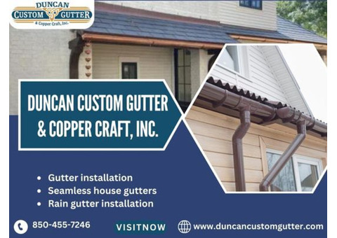 Premium Box Gutters Installation in Pensacola - Duncan Custom Gutter