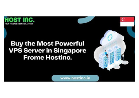 Buy the Most Powerful VPS Server in Singapore Frome Hostinc.