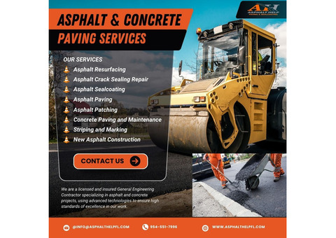 Reliable Florida Asphalt Paving Services