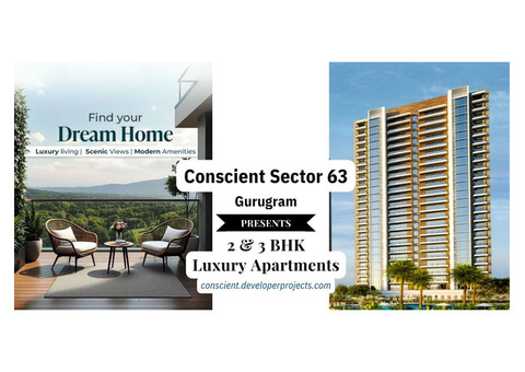 Prime Residential Address – Conscient Sector 63 Gurugram