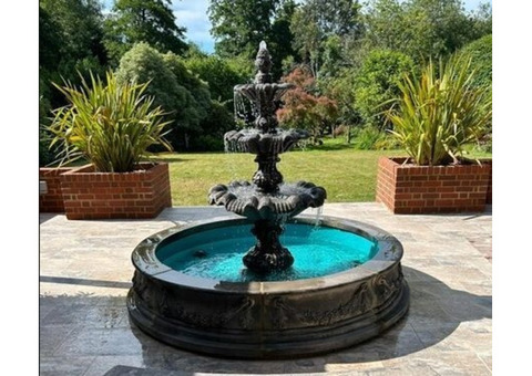 Add Grandeur to Your Yard with a Large Garden Fountain