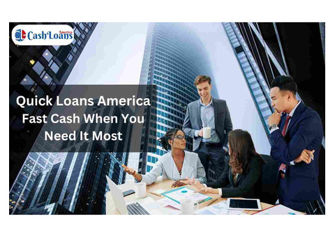 Quick Loans America – Same-Day Cash Loans, Easy Approval