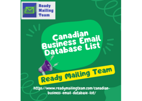 Canadian Business Email Database List- Ready Mailing Team