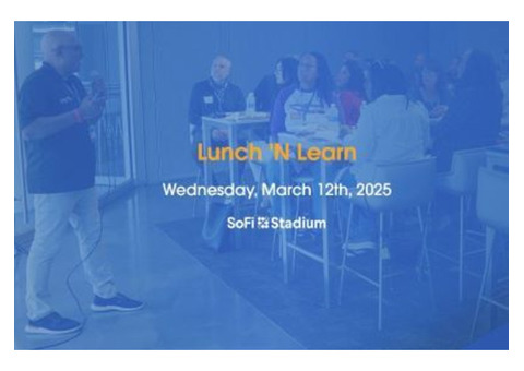 Lunch 'N Learn Tickets SoFi Stadium March 12th, 2025