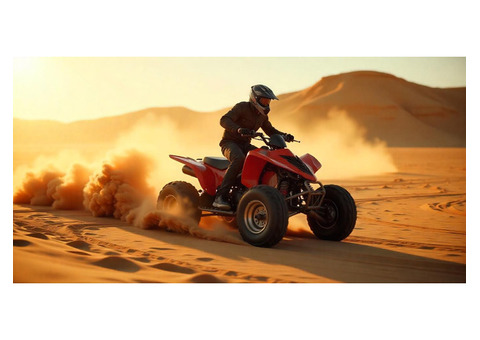 Thrilling Quad Biking Desert Experience in Dubai – Book Now!