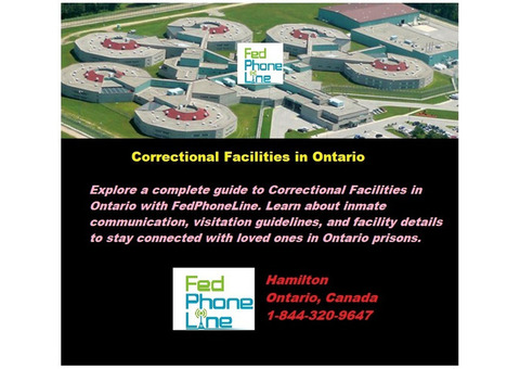 Correctional Facilities in Ontario