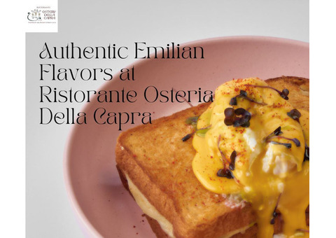 Authentic Emilian Flavors at Ristorante Osteria Della Capra