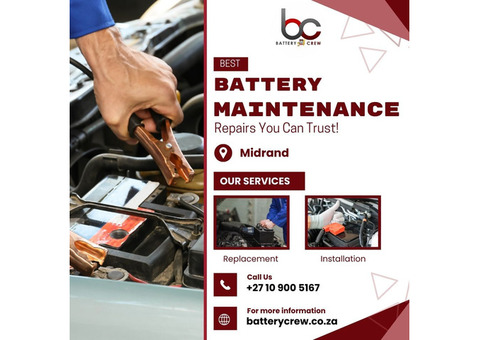 Battery Maintenance in Midrand