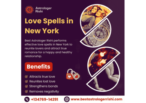 Love Spells in new York | Witchcraft Removal in New York