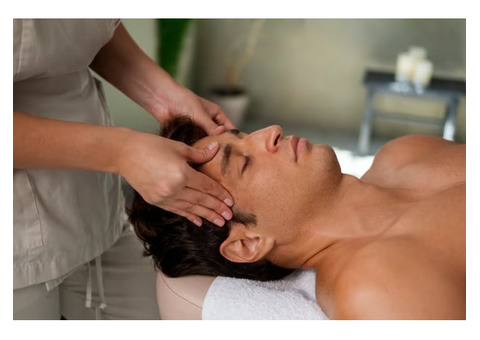 Relaxing Indian Head Massage for Stress Relief & Wellness