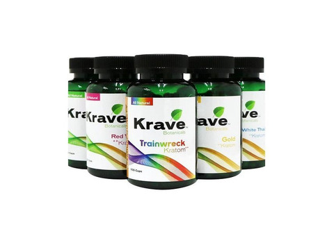 Krave Botanicals Kratom Caps – Premium Kratom Capsules