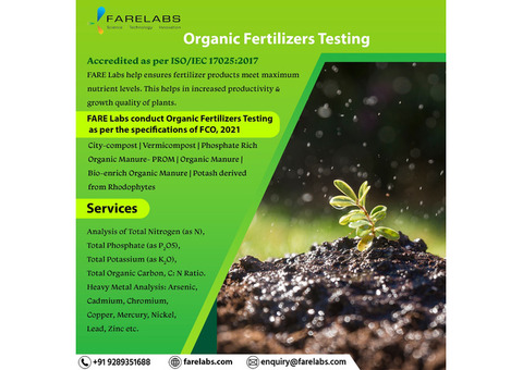 Environmental Testing Solutions | Fare Labs Pvt. Ltd.