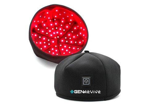 Boost Hair Growth Naturally with the GenRevive Red Light Therapy Cap