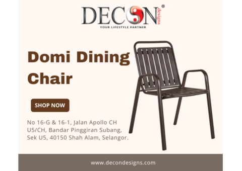 Upgrade Your Outdoor Space with the Domi Dining Chair