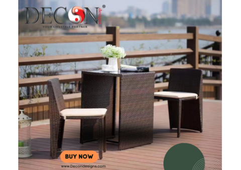 The Orphic Patio Set is all you need to upgrade your patio game!