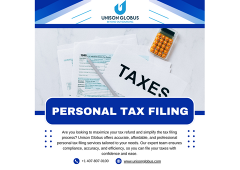 Simplify Your Taxes with Expert Personal Tax Filing Services