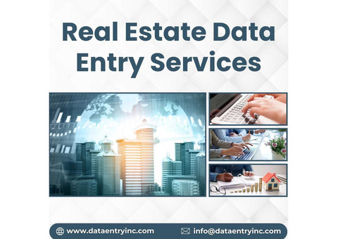 Best Real Estate Data Entry Services in India