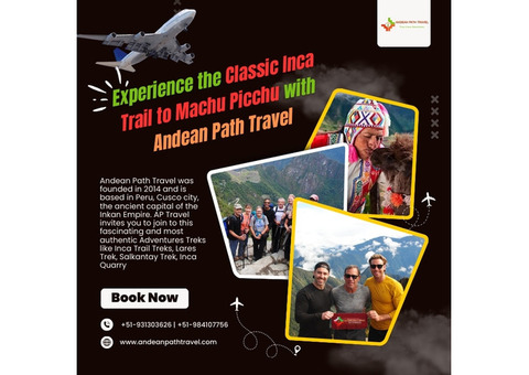 Experience the Classic Inca Trail to Machu Picchu