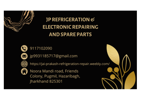 JP refrigeration & electronic repairing and spare parts