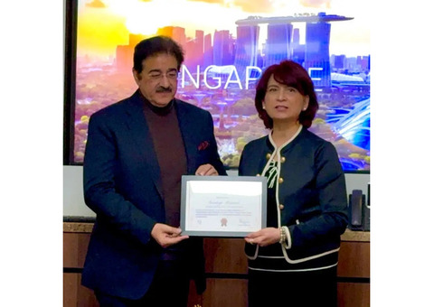 Sandeep Marwah Honored as Global Ambassador of MAXable Social Organiz