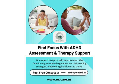 Find Focus With ADHD Assessment & Therapy Support