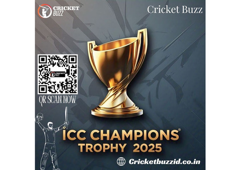 Cricket Buzz offers live betting on Champions Trophy final in 2025