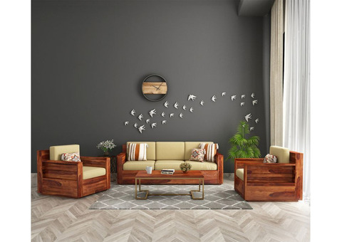 Get Up to 60% Off on Wooden Sofa Set Designs!