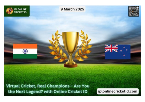 Champion Trophy 2025: Online Cricket ID, Play Hard, Become a Champion