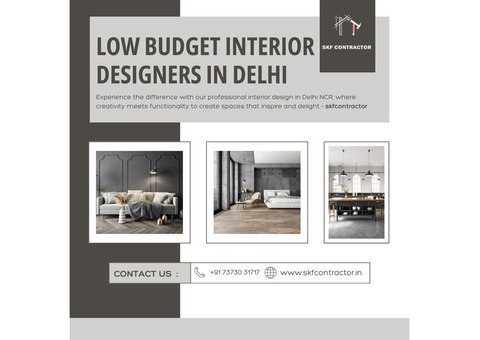 Best Low Budget Interior Designers in Delhi for You