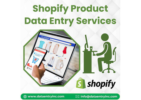 Best Shopify Product Data Entry Services in India