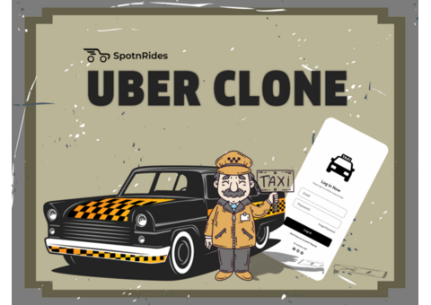 Uber Clone App Development Solution- SpotnRides