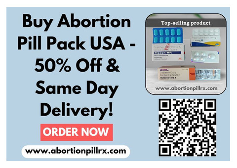 Buy Abortion Pill Pack USA - 50% Off & Same Day Delivery!