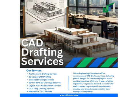 CAD Drafting Solutions in Houston Offered by Trusted Siliconec