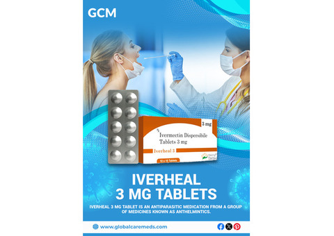 Buy Iverheal 3 mg Tablets Online – Fast & Secure Delivery!