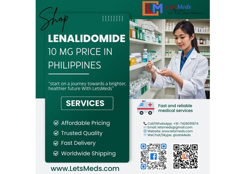 Buy Lenalidomide 10 mg price in Philippines