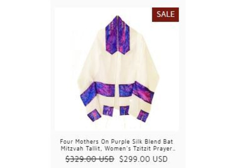 Symbolize Royalty and Spirituality with Purple Tallit