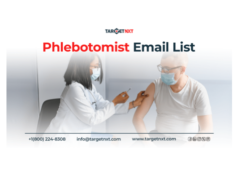 Grab Phlebotomist Email List for Healthcare Marketing!